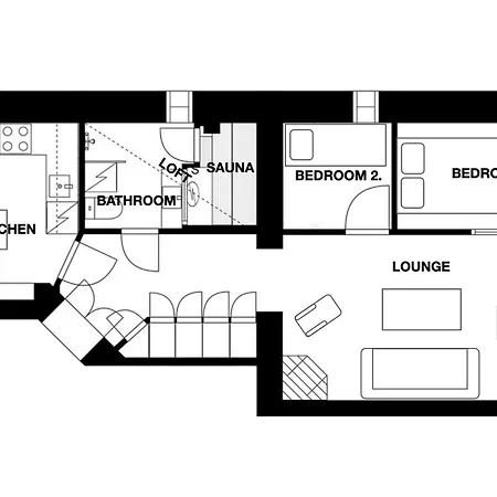 Design District Gem, Private Sauna Apartment Helsinki